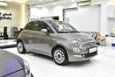 Fiat 500 EXCELLENT DEAL for our Fiat 500 Dolcevita ( 2023 Model ) in Grey Color GCC Specs