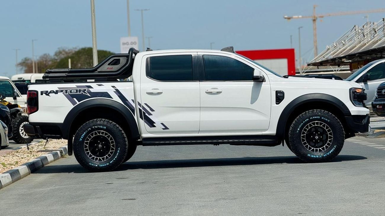 Ford Ranger 2022 | 2.0L DIESEL ENGINE | AT| RHD| HEAVY 4X4 SPORT BAR | ROOF MOUNTED LED LIGHTS | TESLA STYLE MUL