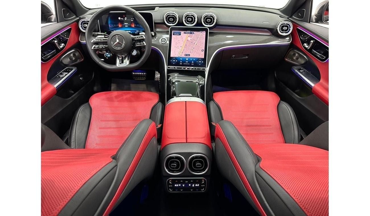 مرسيدس بنز سي 43 ايه ام جي 2.0L 2023 Mercedes Benz C43 AMG 4MATIC, May 2028 Mercedes Warranty, May 2025 Mercedes Service Pack,