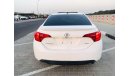 تويوتا كورولا 2019 FULL OPTION 1800cc Sunroof, Push Start, Automatic Leather Seats