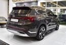 هيونداي سانتا في . EXCELLENT DEAL for our Hyundai SantaFe 3.5L ( 2023 Model ) in Grey / Brown Color GCC Specs
