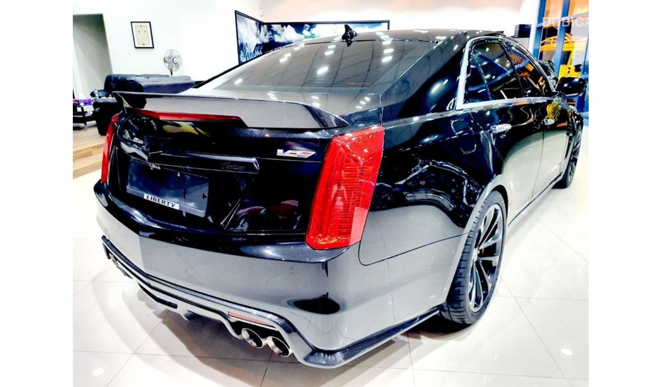 Cadillac CTS V BLACK EDITION 680HP - 2017 - GCC - UNDER WARRANTY - ( 3,200 ) AED PER MONTH