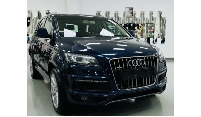 Audi Q7 TFSI quattro S-Line GCC .. Low Milegea .. S line .. Perfect Condition .. V6 .