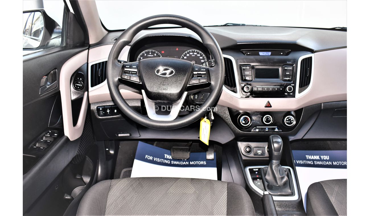 Hyundai Creta AED 1076 PM | 1.6L GL GCC DEALER WARRANTY