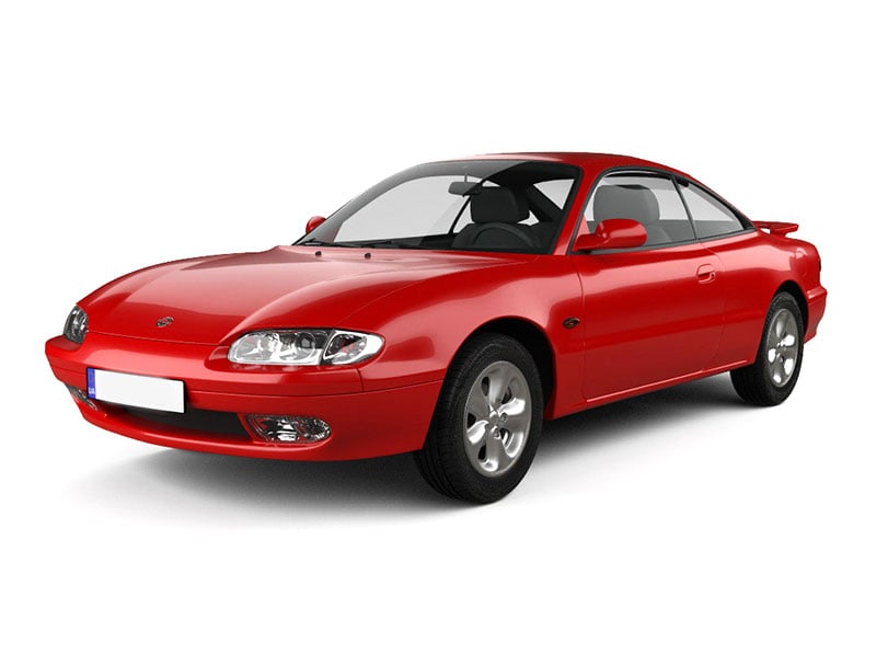Mazda MX-6 cover - Front Left Angled