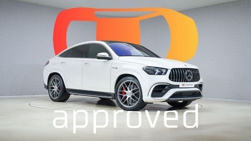 Mercedes-Benz GLE 63 AMG | AED 6,233 P/M | Up to 3 Years Warranty