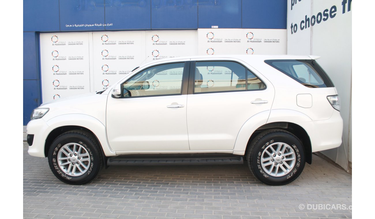 تويوتا فورتونر 2.7L EXR 2015 MODEL WITH WARRANTY