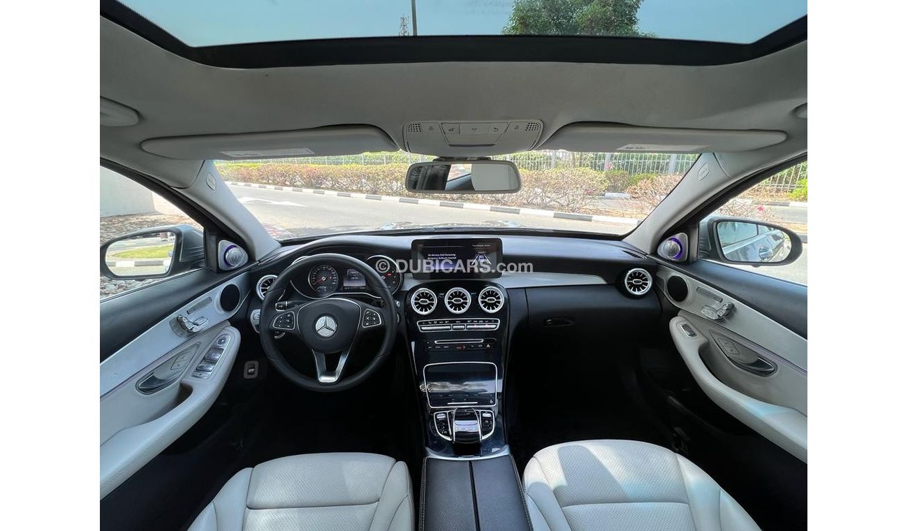 Mercedes-Benz C 300 Luxury MERCEDES BENZ C300 2015 KIT C63 AMG FULL OPTIONS IN LOW MILEAGE WITH DEALER WARRANTY