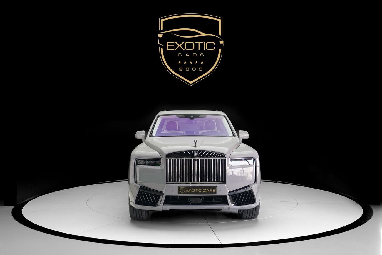 رولز رويس كولينان CULLINAN BLACK BADGE DUALTIY SEATS