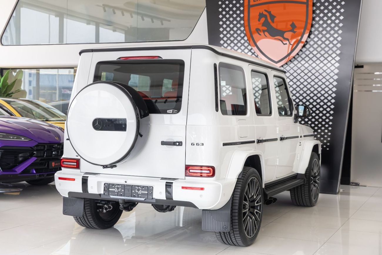مرسيدس بنز G 63 AMG STANDARD Mercedes-Benz G63 | 2025 | White | Korean Specs | V8