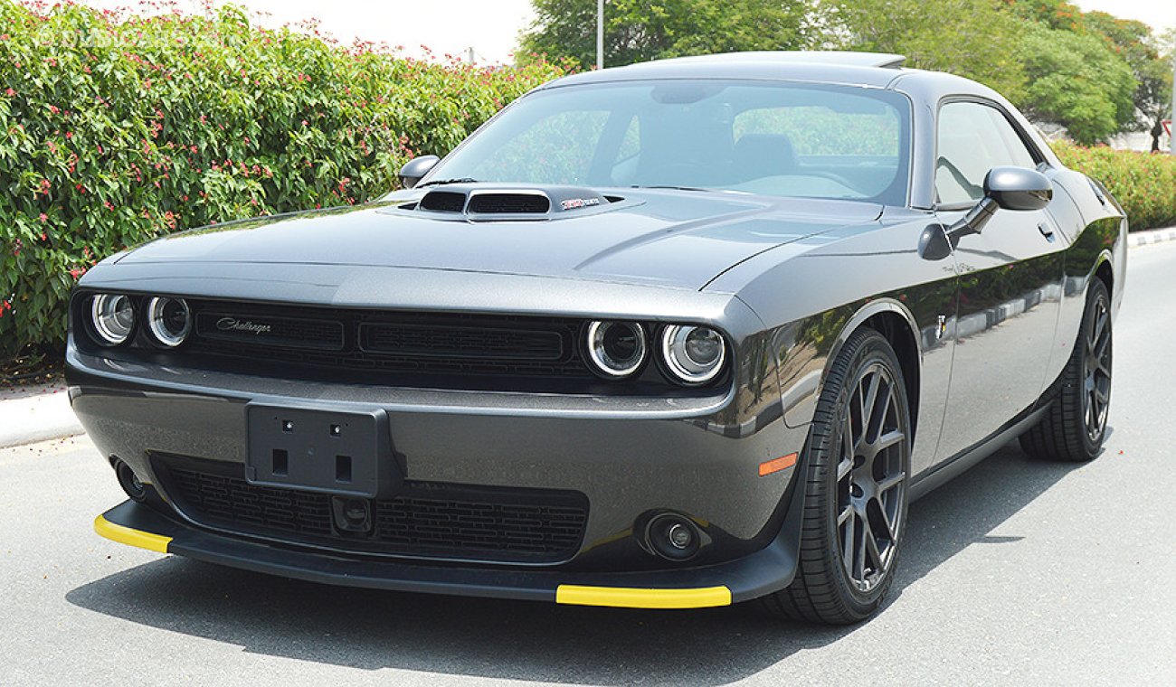 Dodge Challenger 2019 Scatpack SRT, 6.4-V8 HEMI GCC, 0km w/ 3 Years or 100,000km Warranty (RAMADAN OFFER)