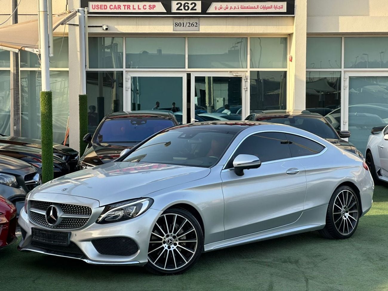 Mercedes Benz C 200 Coupe MERCEDES BENZ AMG C200 COUPE GCC FULL OPTION PERFECT CONDITION