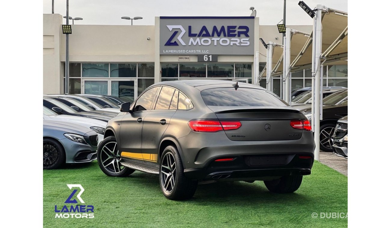 Mercedes-Benz GLE 43 AMG Coupe 2400 MONTHLY PAYMENTS / GLE43 AMG / GCC / SINGLE OWNER / WITHOUT ANY ACCIDENTS