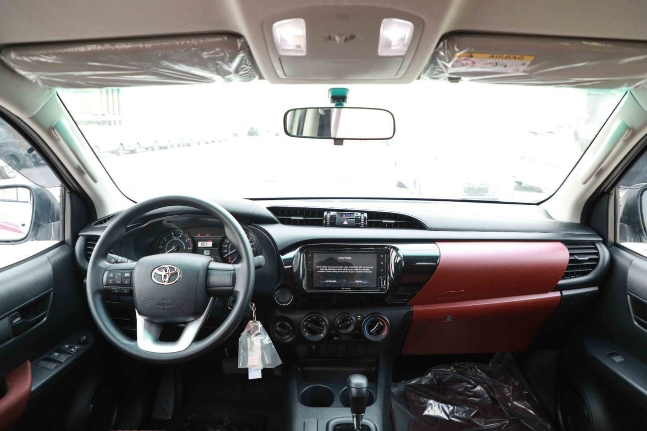 Toyota Hilux LOW 2.4 - PLATINUM WHITE PEARL inside MAROON | Export Only