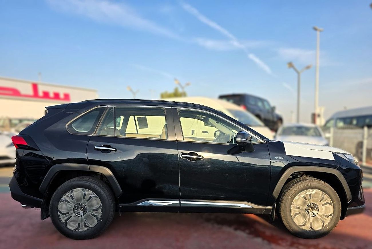 تويوتا راف ٤ Toyota RAV4 Hybrid 2.5l Suv AWD 5Doors GCC Black Color 2025 Model