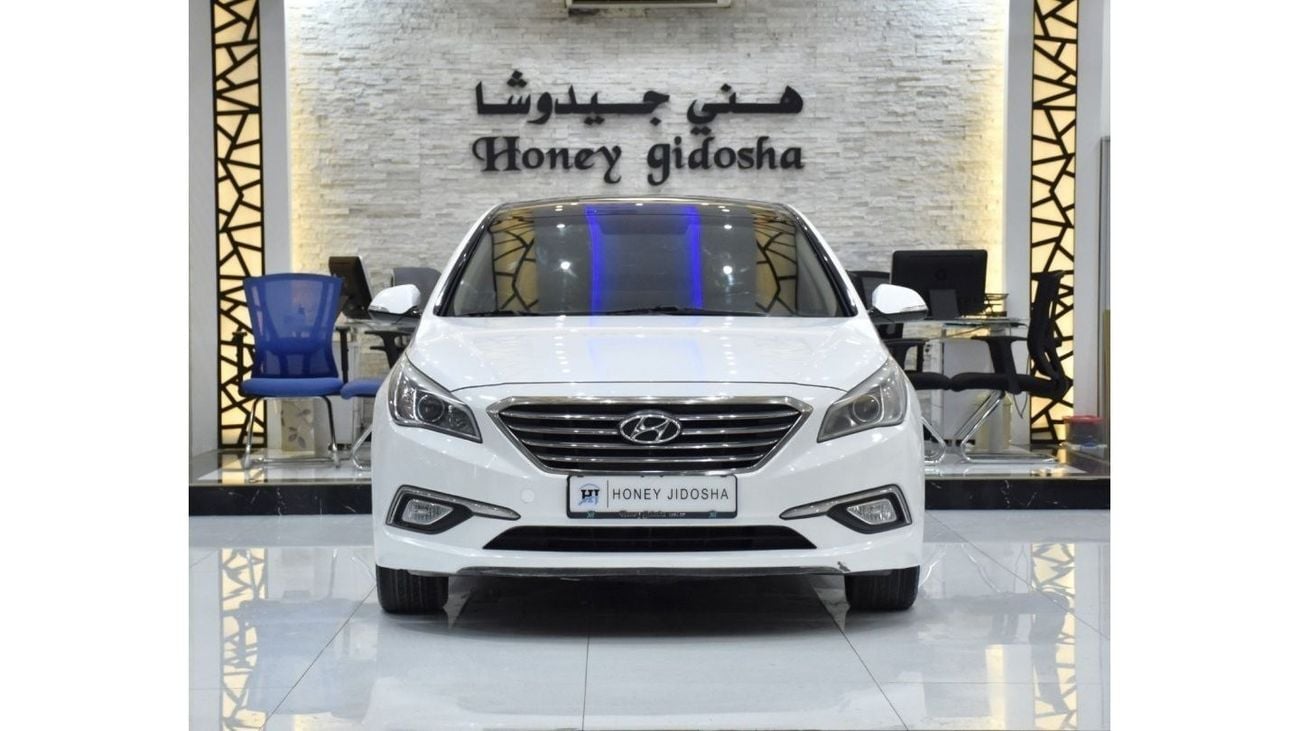 هيونداي سوناتا EXCELLENT DEAL for our Hyundai Sonata ( 2017 Model ) in White Color GCC Specs
