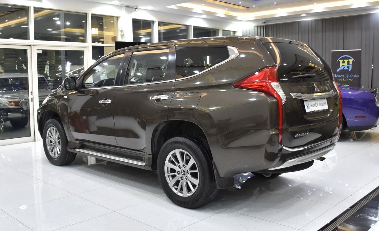 Mitsubishi Montero Sport GLS PREMIUM EXCELLENT DEAL for our Mitsubishi Montero Sport ( 2017 Model ) in Brown Color GCC Specs