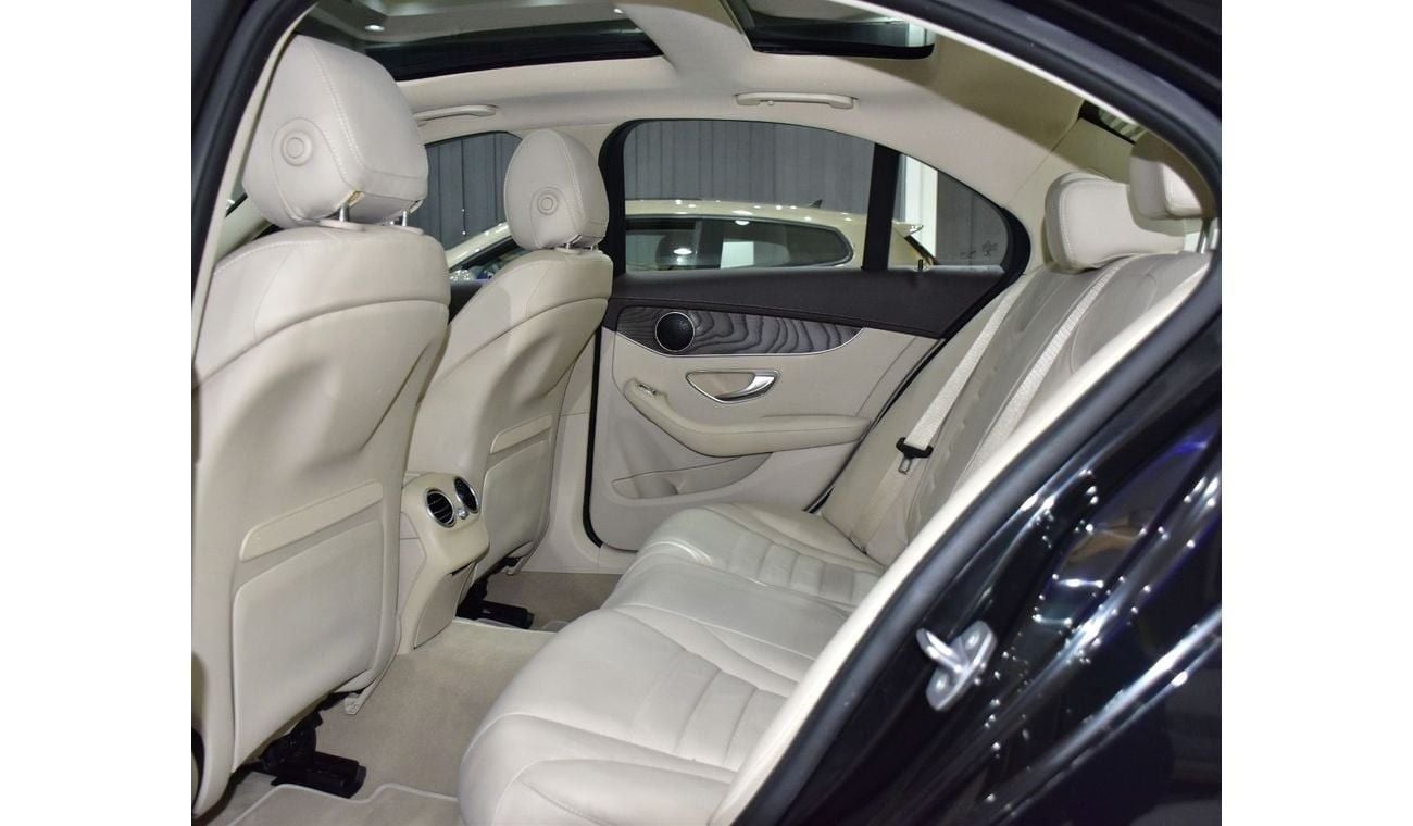 Mercedes-Benz C 200 EXCELLENT DEAL for our Mercedes Benz C200 ( 2018 Model ) in Black Color GCC Specs