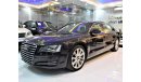 أودي A8 VERY LOW MILEAGE and in PERFECT CONDIITION Audi A8 L 3.0T QUATTRO 2013 Model!! in Black Color! GCC S