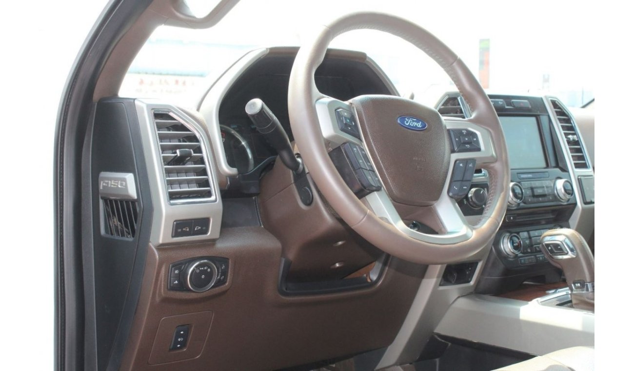 فورد F 150 KING RANCH PANAROMIC FULLY LOADED 2016 GCC FSH AL TAYER SINGLE OWNER IN MINT CONDITION