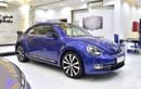Volkswagen Beetle EXCELLENT DEAL for our Volkswagen Beetle ( 2015 Model ) in Blue Color GCC Specs
