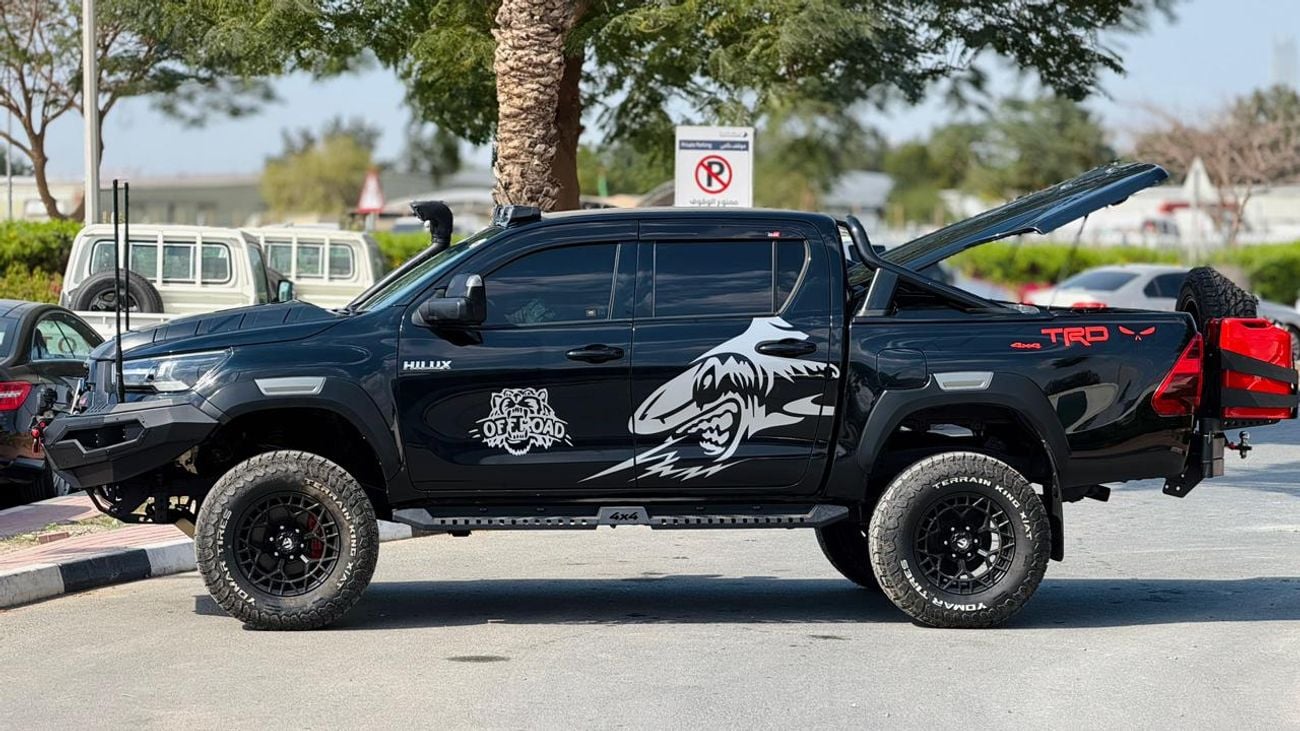Toyota Hilux 2020 | 2.8L DIESEL | AUTOMATIC TRANSMISSION | RHD | OFF ROAD MODIFIED | GTK FRONT BUMPER WITH LED LI
