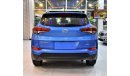 Hyundai Tucson EXCELLENT DEAL for our Hyundai Tucson 4WD 2017 Model!! in Blue Color! GCC Specs