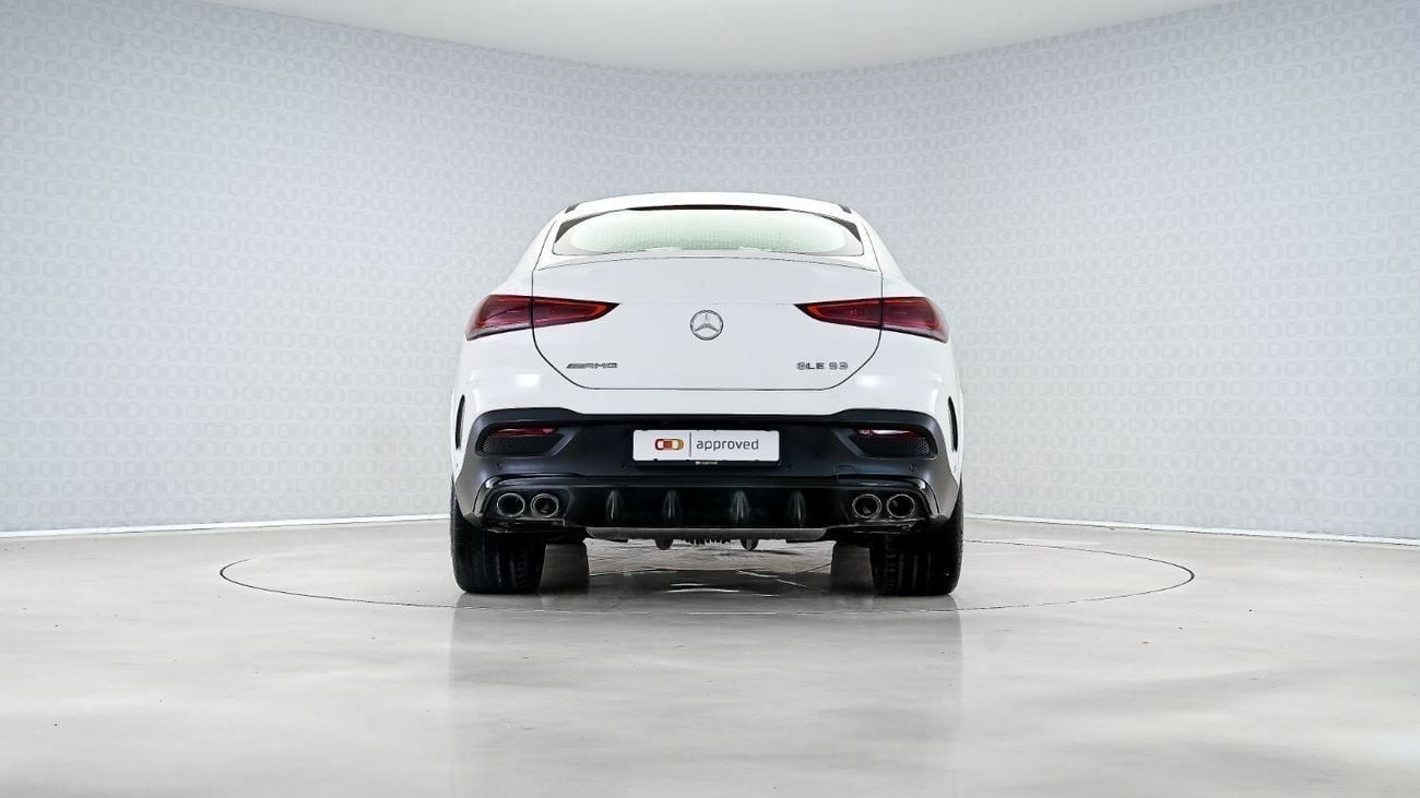 Mercedes-Benz GLE 53 AMG Coupe UAE's Very Best Example | 2 Years Free Servicing | AED 4,556 Per Month