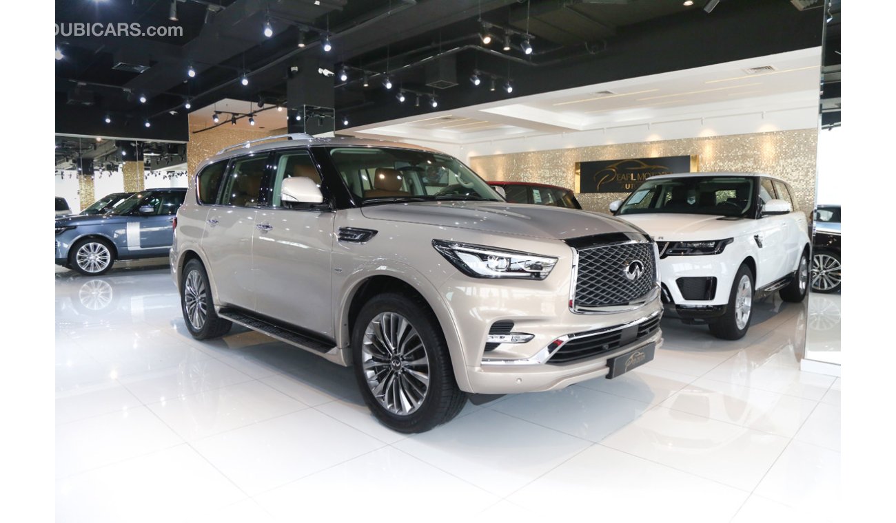 Infiniti QX80 (( ONLY 20,000KM )) INFINITI QX80 5.6L V8 SUV 400HP - WARRANTY AVAILABLE/REAR ENTERTAINMENT