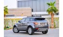 Land Rover Range Rover Evoque 2,624 P.M | 0% Downpayment | Agency Warranty!