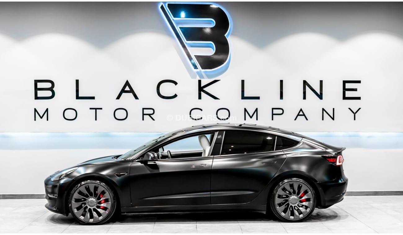 تسلا موديل 3 2021 Tesla Model 3 Performance, Tesla Warranty, Low KMs, GCC