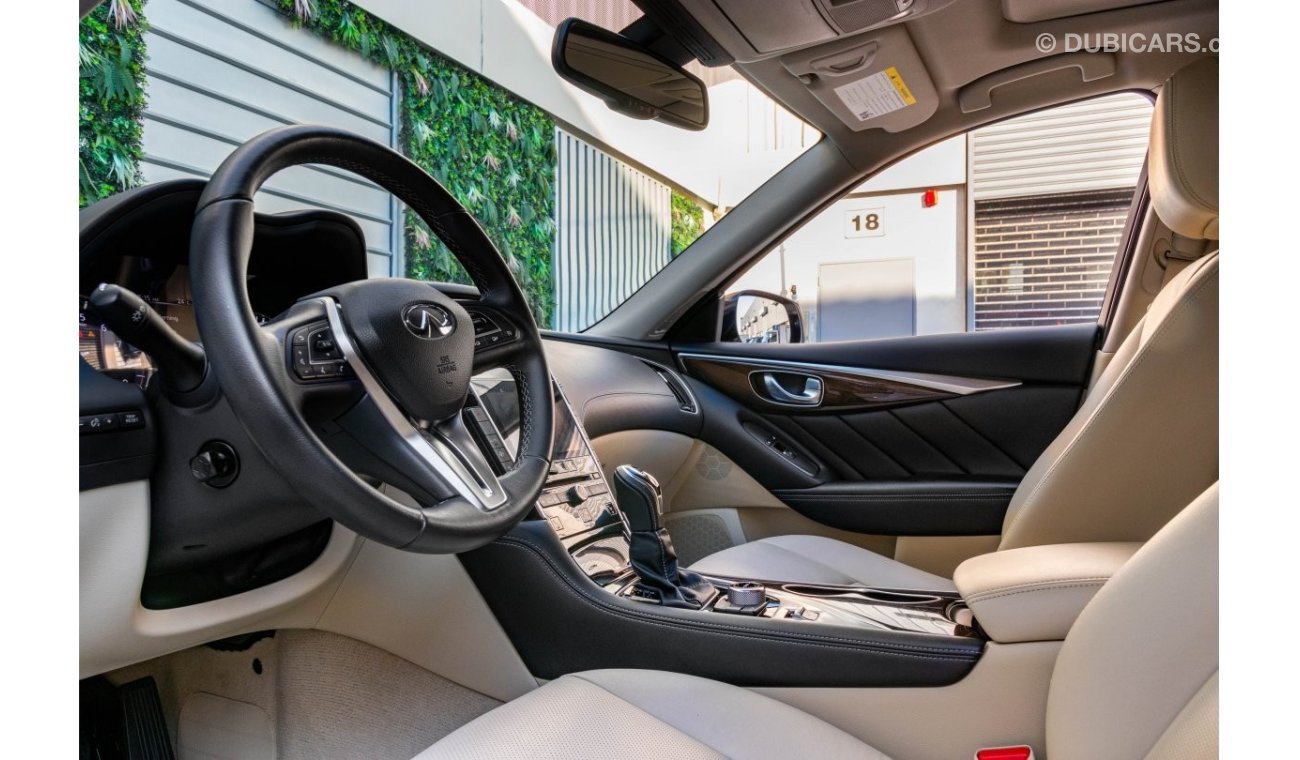 Infiniti Q50 | 1,860 P.M  | 0% Downpayment | Perfect Condition!