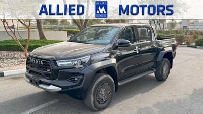 تويوتا هيلوكس 2025 TOYOTA Hilux Dcab 4x4 2.8L GR-S W/RADAR GCC BRAND NEW 0KM