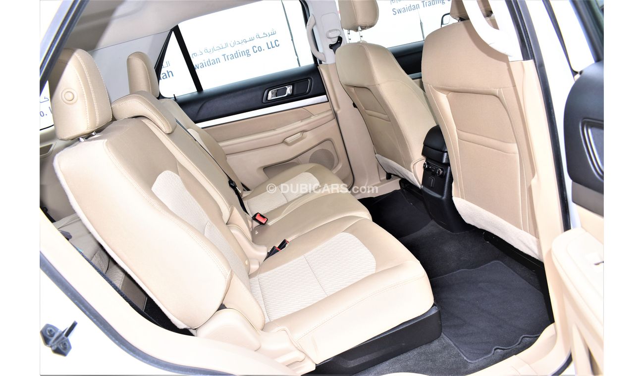 Ford Explorer AED 1119 PM | 3.5L BASE AWD V6 GCC DEALER WARRANTY