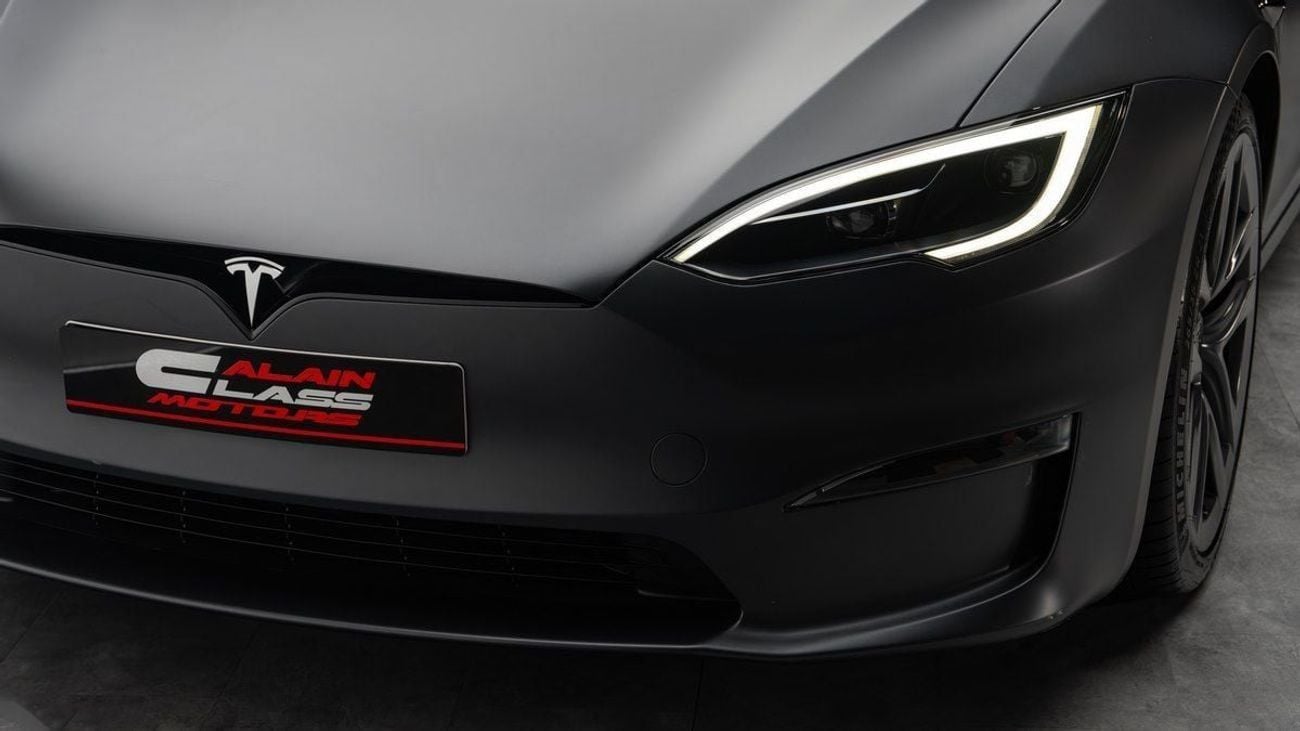 تسلا Model S Plaid - 2024 - GCC - Under Warranty