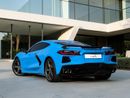 شيفروليه كورفت AED 5,420 P.M | 0% DOWN PAYMENT | CHEVROLET CORVETTE STINGRAY 3LT | AGENCY WARRANTY | FULL AGENCY SE