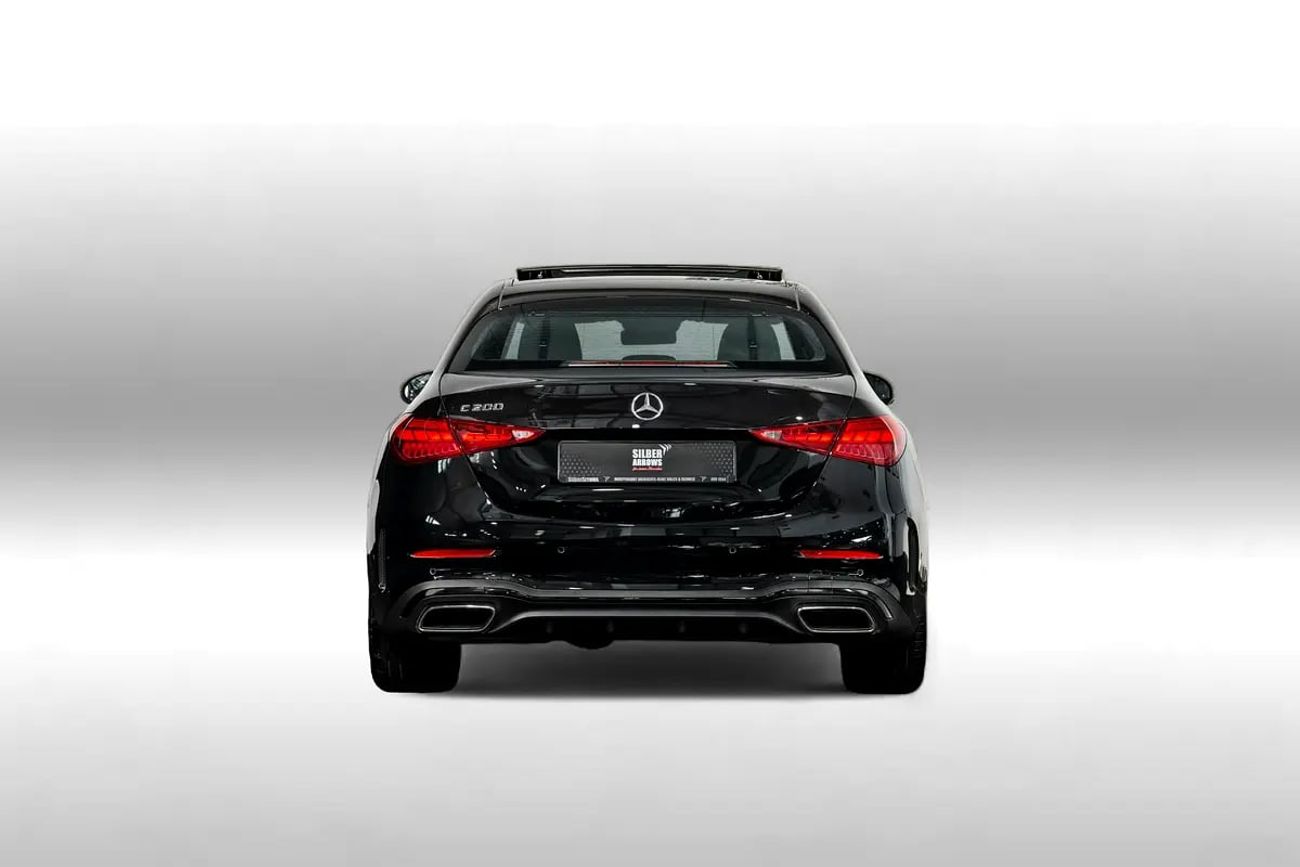 Mercedes-Benz C 200 Gargash Service and Warranty Package | 0% Downpayment | 2,874 P/M