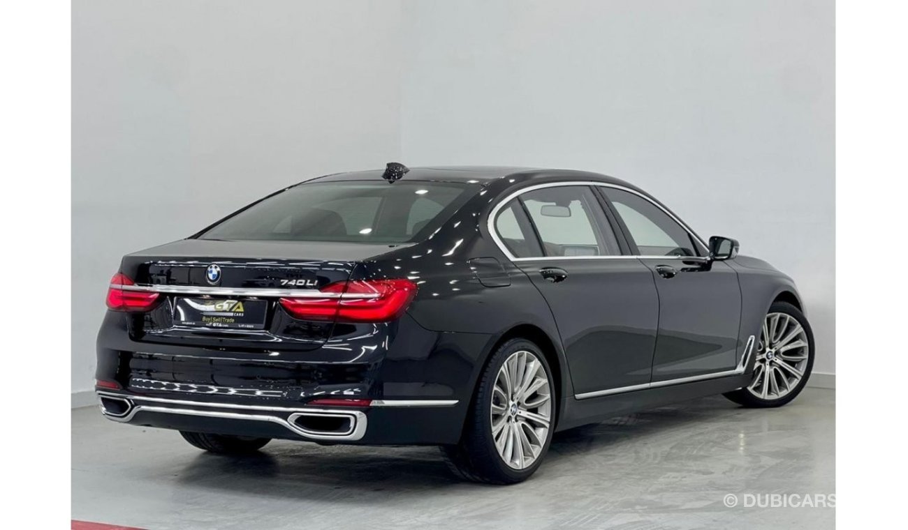 بي أم دبليو 740 2017 BMW 740Li Master Class, BMW Service History, Warranty, Low Mileage, GCC