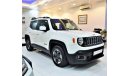 Jeep Renegade FULL SERVICE HISTORY! LOW MILEAGE JEEP Renegade LONGITUDE 2017 Model!! White Color! GCC Specs