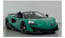 McLaren 600LT Spider 2020 McLaren 600 LT Spyder, McLaren Warranty-Full Service History, GCC