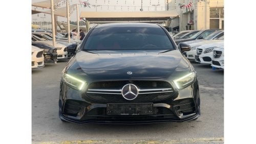 Mercedes-Benz A 35 AMG 2020 model, Gulf first owner, agency check, agency status, 4 cylinders, automatic transmission, full