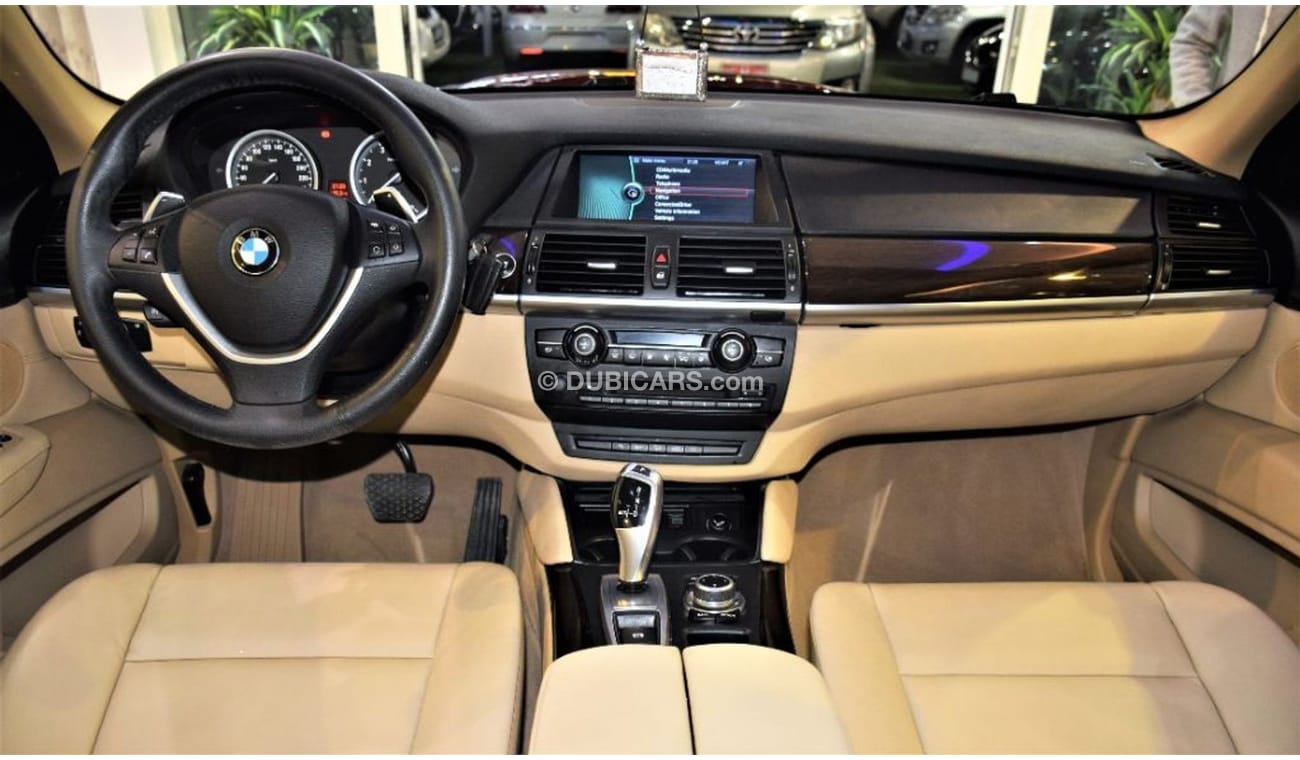 BMW X6 ( ONLY 53000KM ) AMAZING BMW X6 2014 Model!! in Maroon Color! GCC Specs