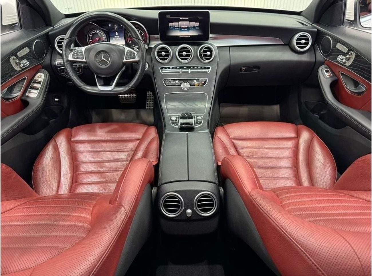 Mercedes-Benz C 200 2018 Mercedes Benz C200 AMG, Warranty, Service History, Excellent Condition, GCC