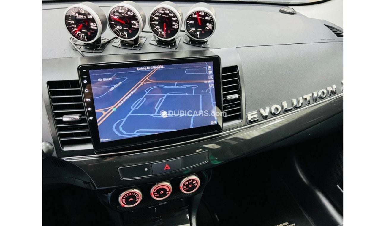 Mitsubishi Lancer Evo .. 600 hp .. GCC .. Perfect Condition