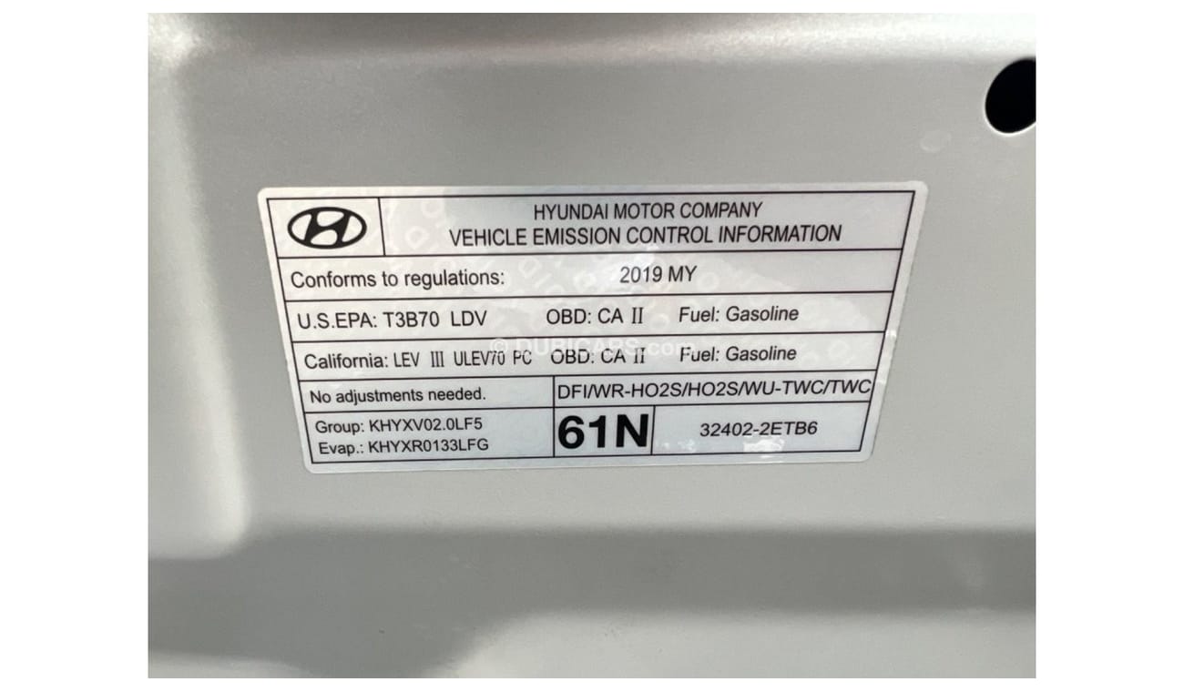 Hyundai Tucson 2019 2.0L KEY START 4x4 USA SPECS - - - FOR UAE PASS AND FOR EXPORT AVAILABLE !!  FOR UAE 5%VAT & 5%