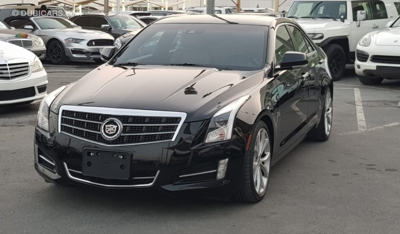 Cadillac ATS Caddillac ATS model 2014 GCC car prefect condition full option low mileage sun roof leather seats ba