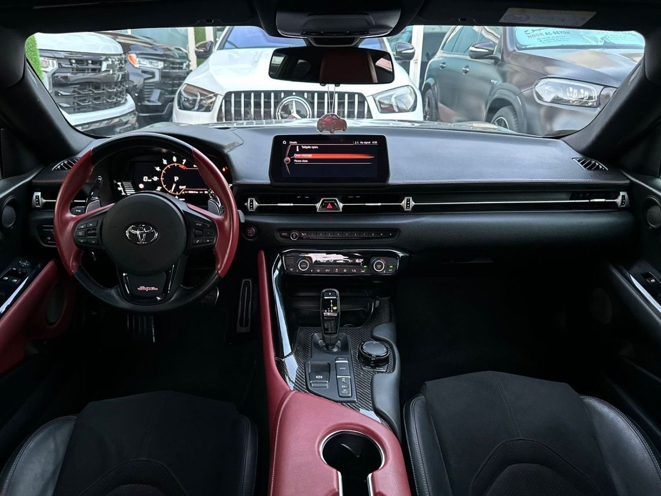 Toyota Supra GR RB 3.0L TOYOTA SUPRA GR GCC 2023 Service history Perfect Condition  full option Full Carbon fiber