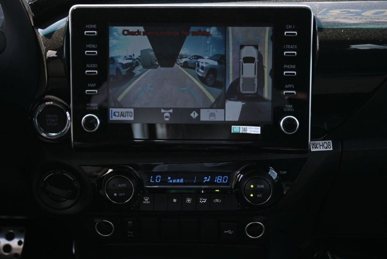 Toyota Hilux Toyota Hilux GR Sport 4.0L V6, Petrol, Double Cab, Pickup, 4WD, 360 Camera Model 2024, Color Black