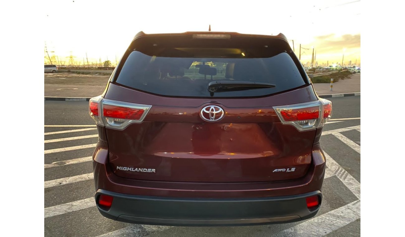 تويوتا هايلاندر 2016 TOYOTA HIGHLANDER AWD MID OPTION