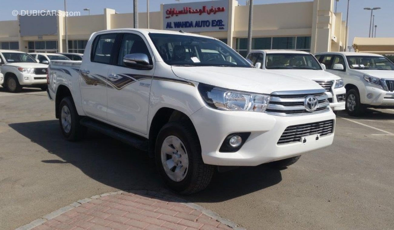 Toyota Hilux 2.7L Petrol, DBL Cab, 4WD, MT, Full Option